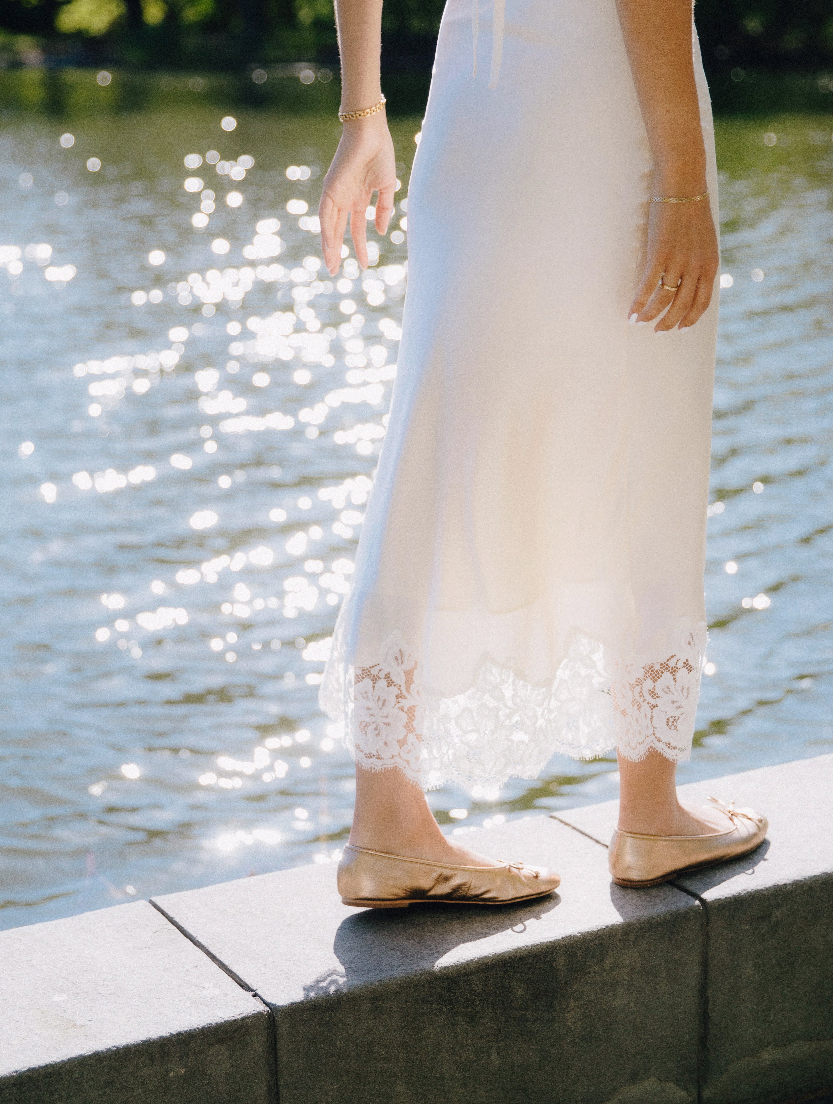 Soirée Slip Midi Dress