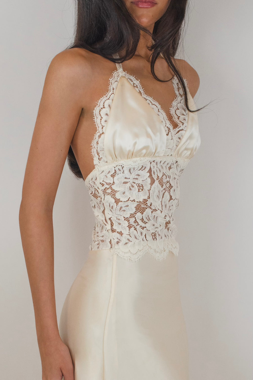 Soirée Slip Midi Dress