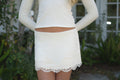 Vanilla Cream Mini Skirt