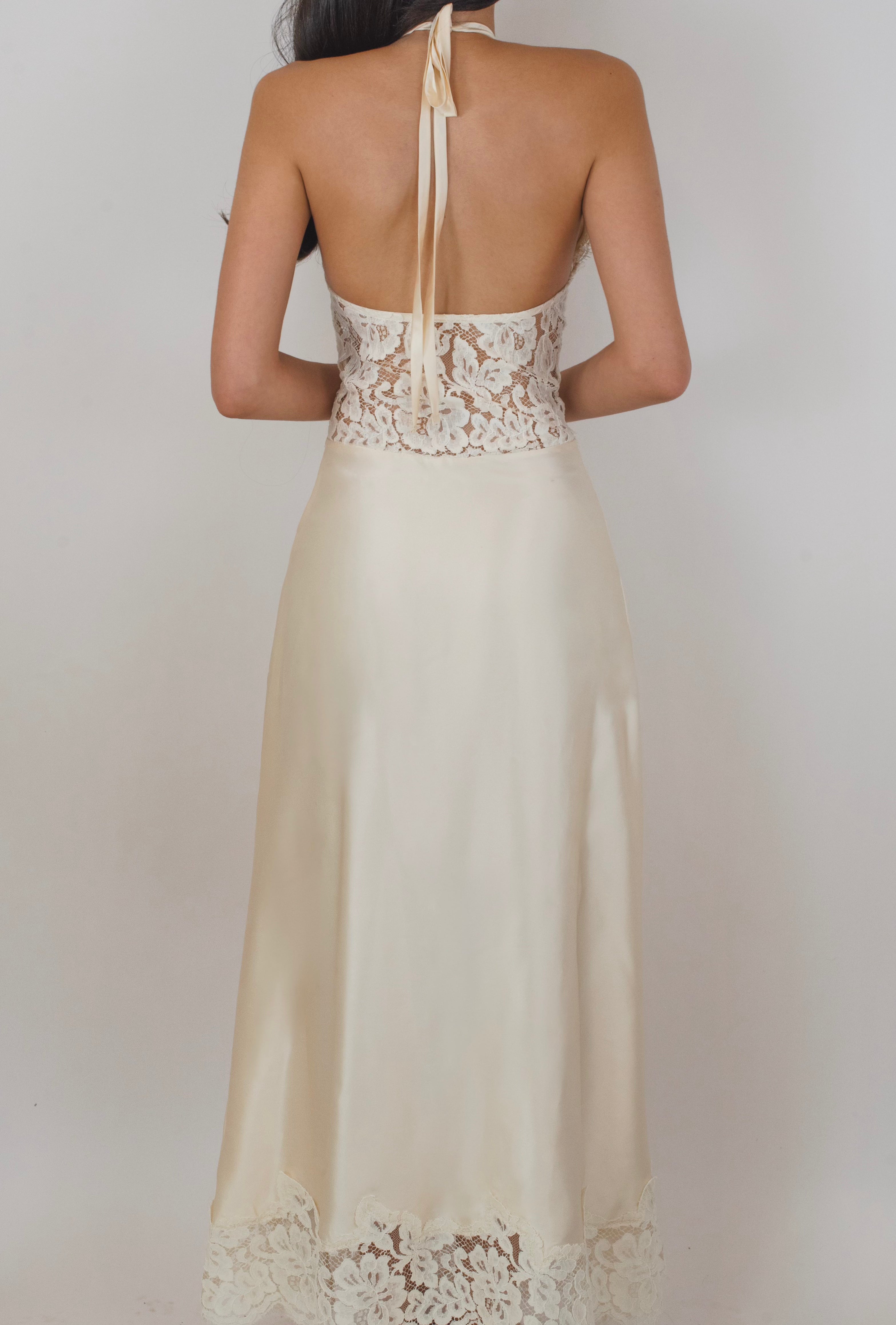 Soirée Slip Midi Dress