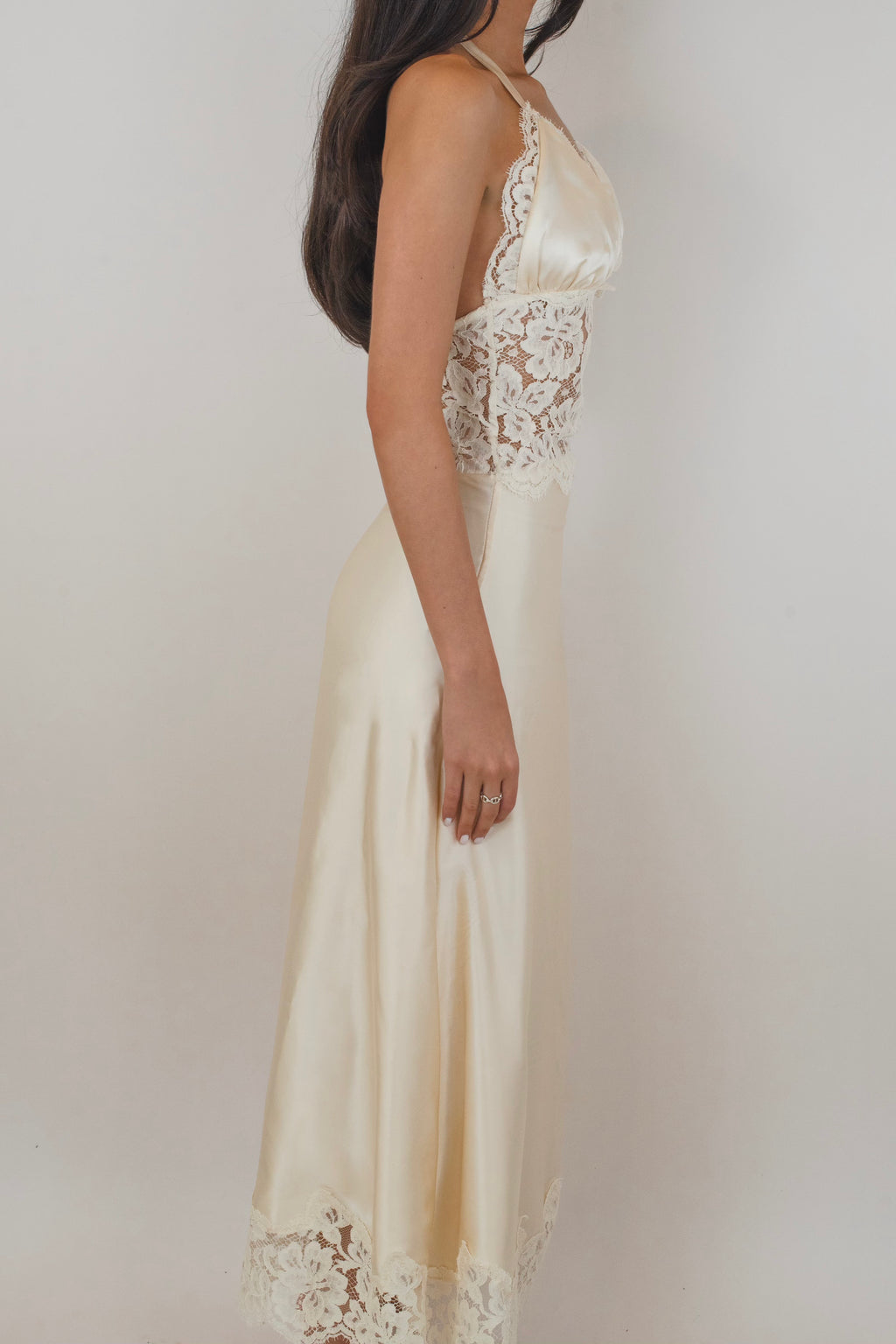 Soirée Slip Midi Dress